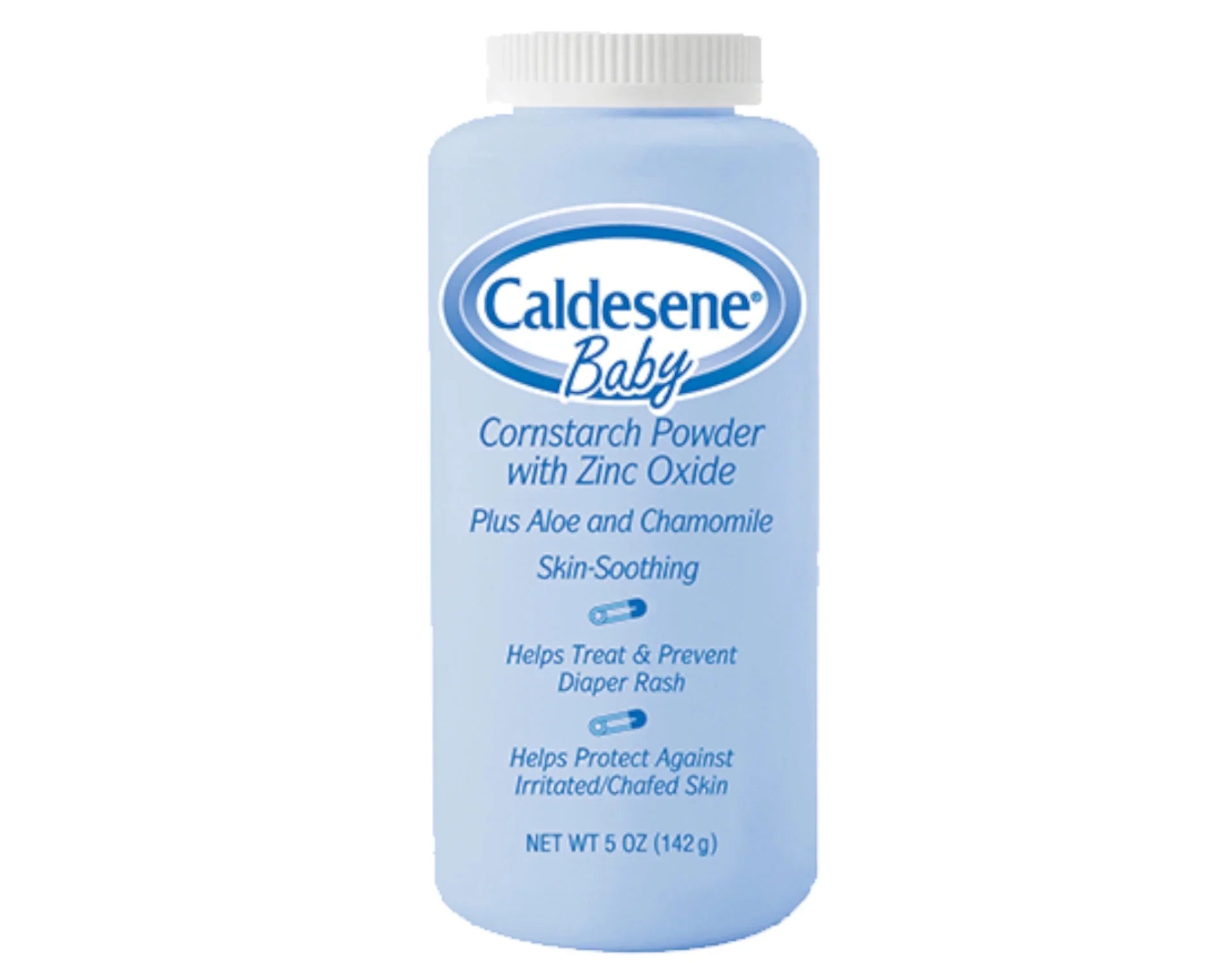 3 Pack Caldesene Baby Cornstarch Powder With Zinc Oxide 5 oz Each