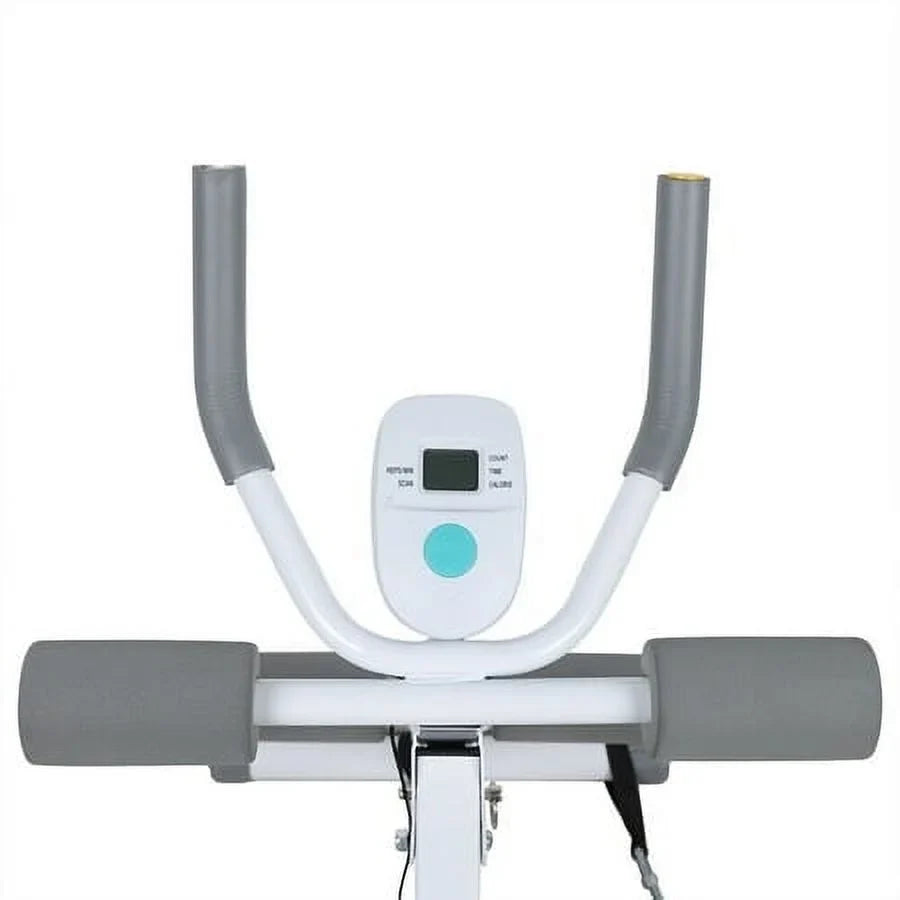 Ab Abdominal Exercise Machine Cruncher Trainer Body Sizehaper Gym Equipment 2 IN 1