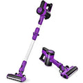 Cordless Vacuum Cleaner, 3-In-1 Handheld Sizetick Vacuum With 45-Minute Runtime & 2000Mah Rechargeable Battery, Wall-Mounted Lightweight Vacuum For Car, Pet Hair, Hard Floor & Carpet (Purple)