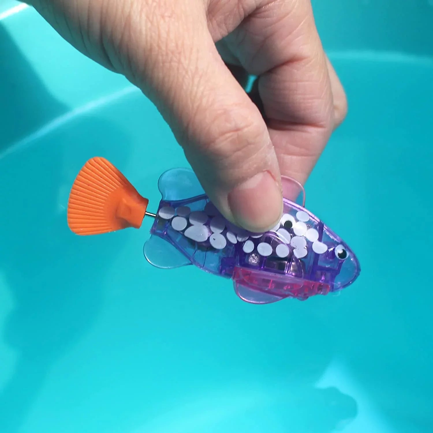 WOVTE Electric Fish Toys Electronic Animal Pets Baby & Toddler Bath Toy Bathtub, Fish Tank Kids Gift (5 Pack)