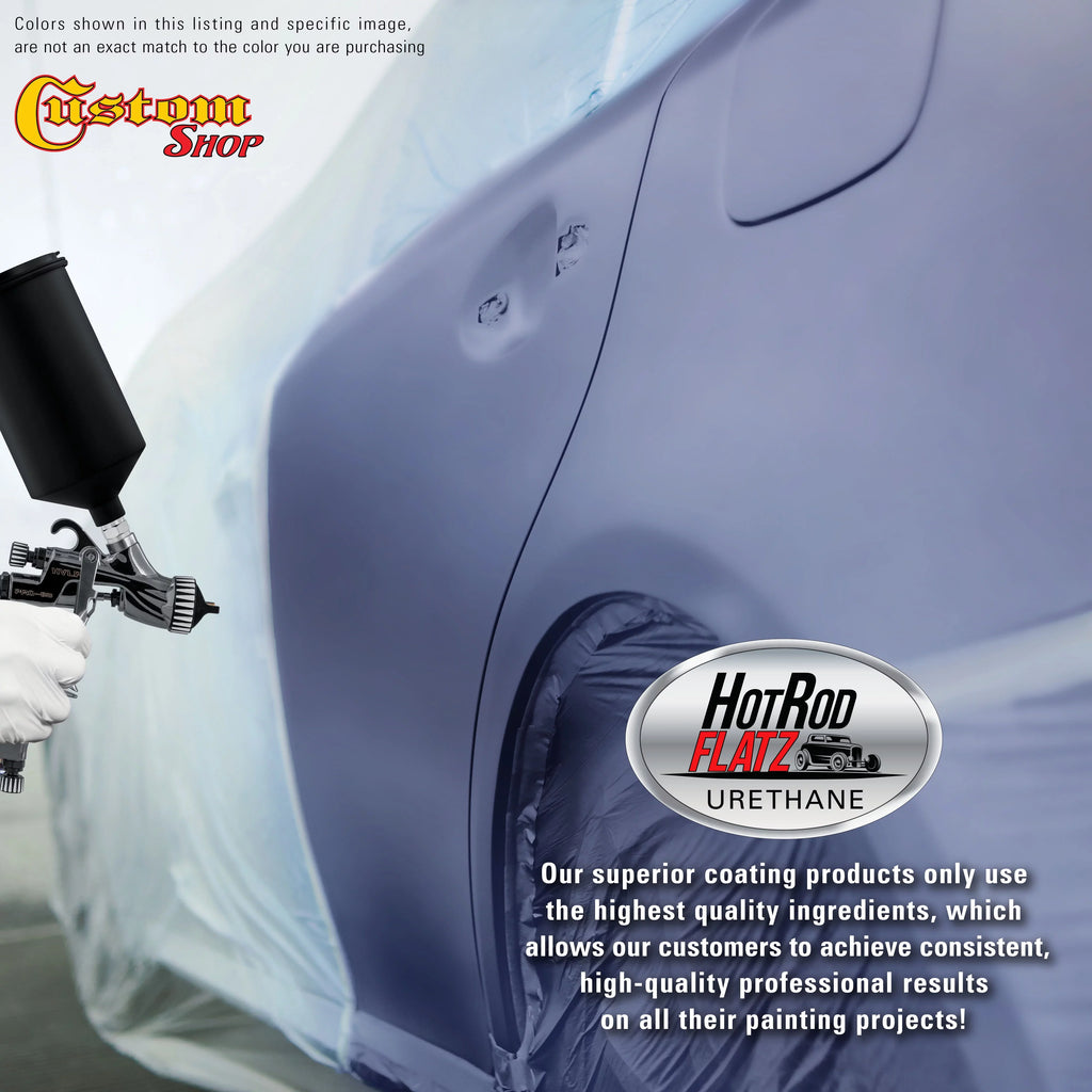 Custom Sizehop - Astro Blue Metallic - Hot Rod Flatz Flat Matte Sizeatin Urethane Auto Paint - Complete Gallon Paint Kit - Professional Low Sizeheen Automotive, Car Truck Coating, 4:1 Mix Ratio