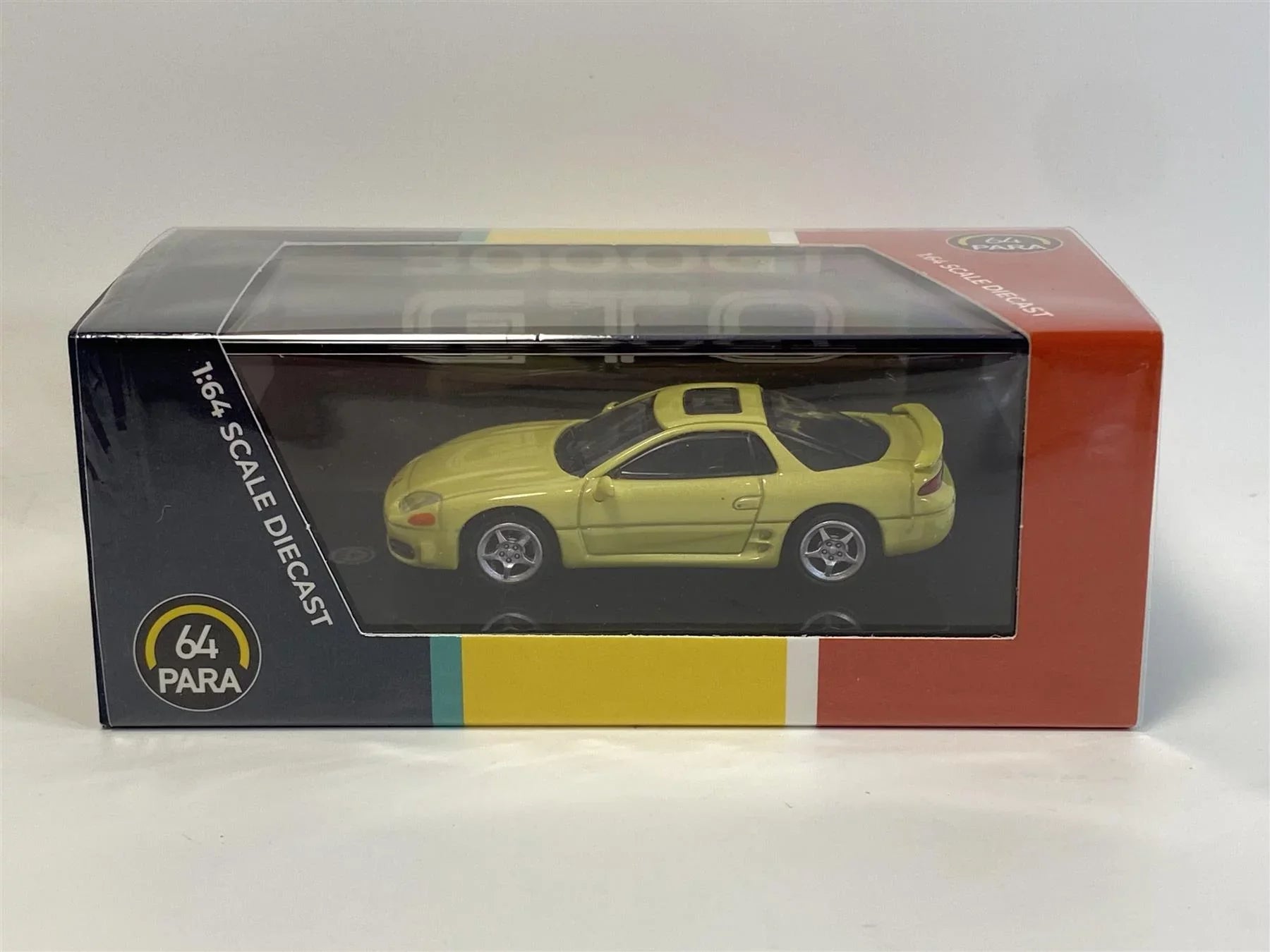 Mitsubishi 3000GT GTO Martinique Yellow Pearl RHD 1:64 Paragon 65137