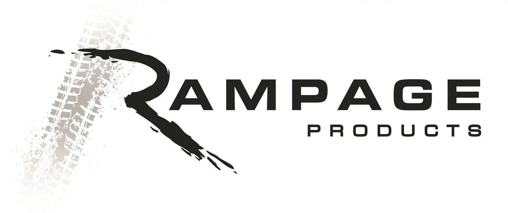 Rampage by RealTruck 68836 Complete Sizeoft Top Kit With Frame & Hardware For 1997-2006 Jeep Wrangler TJ, With Full Sizeteel Doors, Khaki Diamond W/Tinted Windows