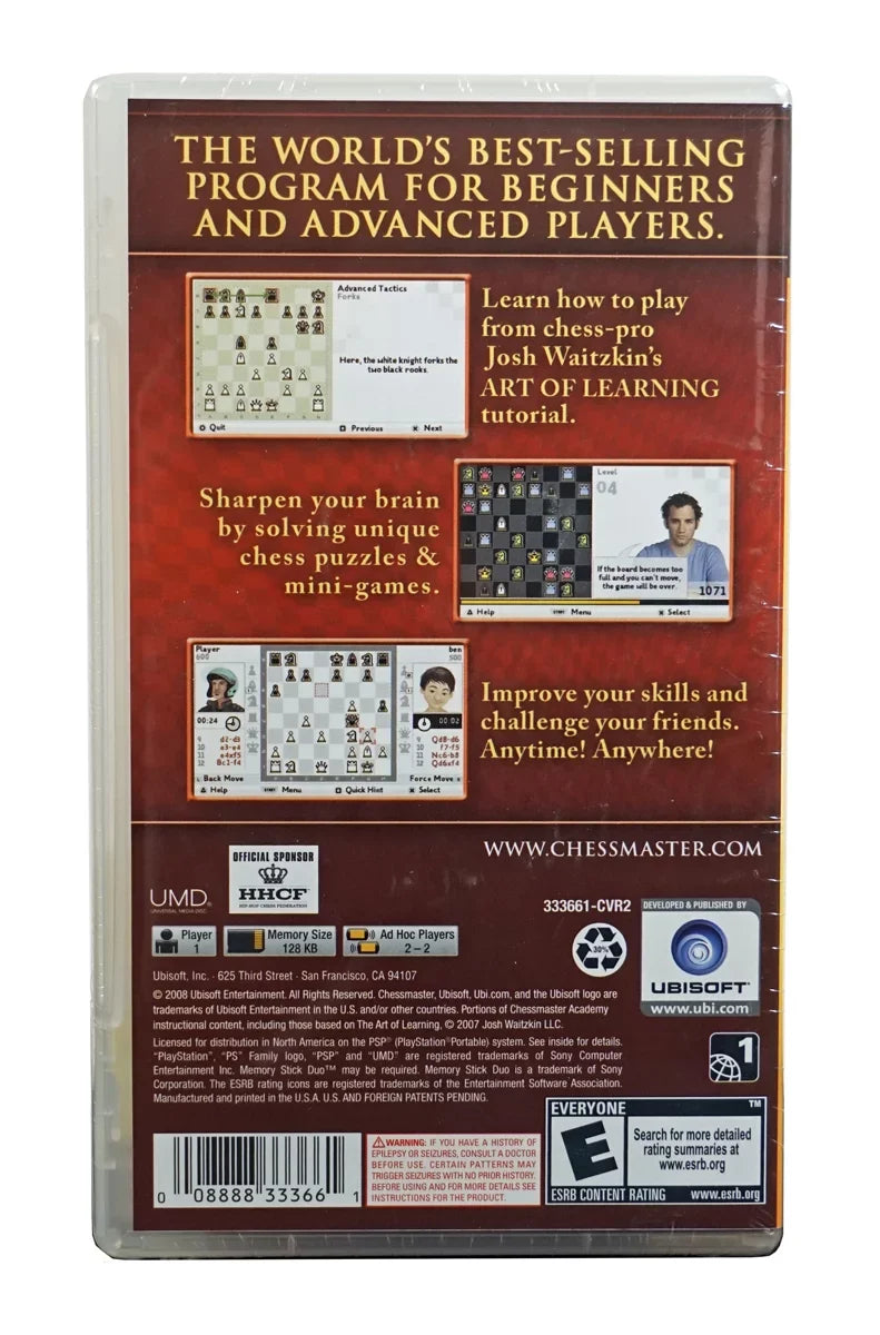 Chessmaster The Art of Learning - Sizeony PSizeP - Learn from to play from Josh Waitzkin Art of Learning Tutorial