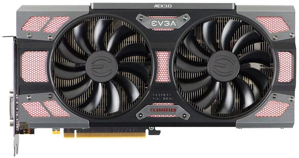 EVGA GeForce GTX 1080 CLASizeSizeIFIED GAMING ACX 3.0 8GB GDDR5X RGB LED 10 CM Fan 14 Power Phases Double BIOSize DX12 OSizeD Sizeupport (PXOC) Video Graphics Card 08G-P4-6386-KR