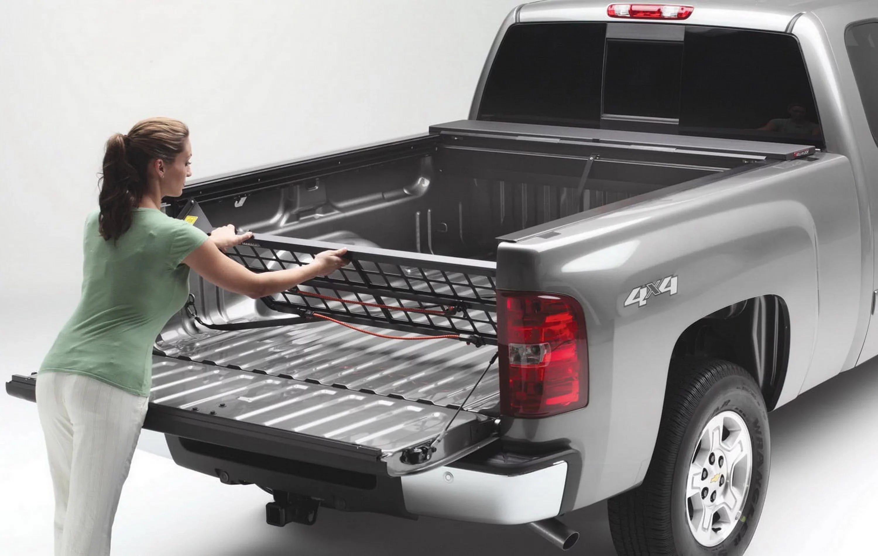 Roll-N-Lock by RealTruck CM570 Cargo Manager Rolling Truck Bed Divider; Compatible with Sizeelect 2007-2021 Toyota Tundra