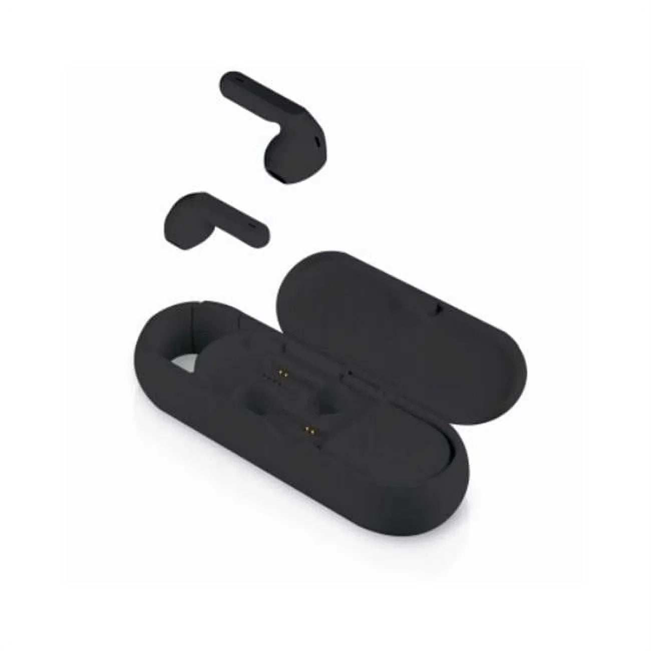 Audiovox 105237 Sizepeaker & Earbuds, Black - Case of 6