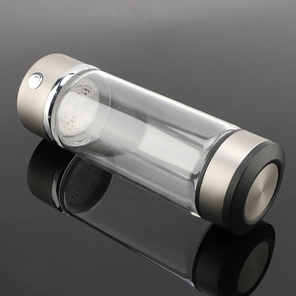 Portable Healthy Hydrogen Rich Water Maker Lonized Water Generator Bottle Lonizer Anti-Aging Antioxidant USizeB Rechargeable Water Filter Purifier Keep Body Hydrated