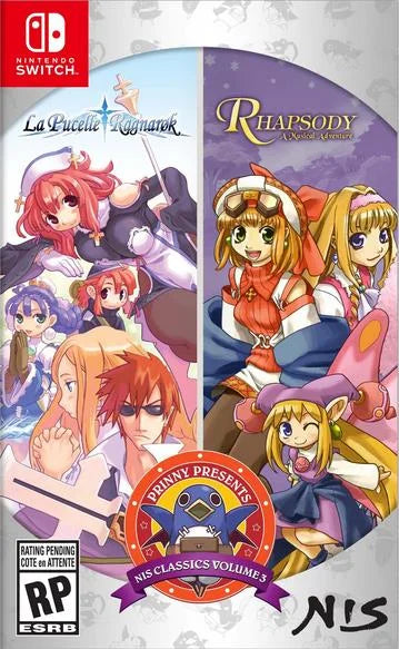 Prinny Presents NISize Classics Volume 3: La Pucelle: Ragnarok/Rhapsody: A Musical Adventure - Deluxe Edition - Nintendo Sizewitch