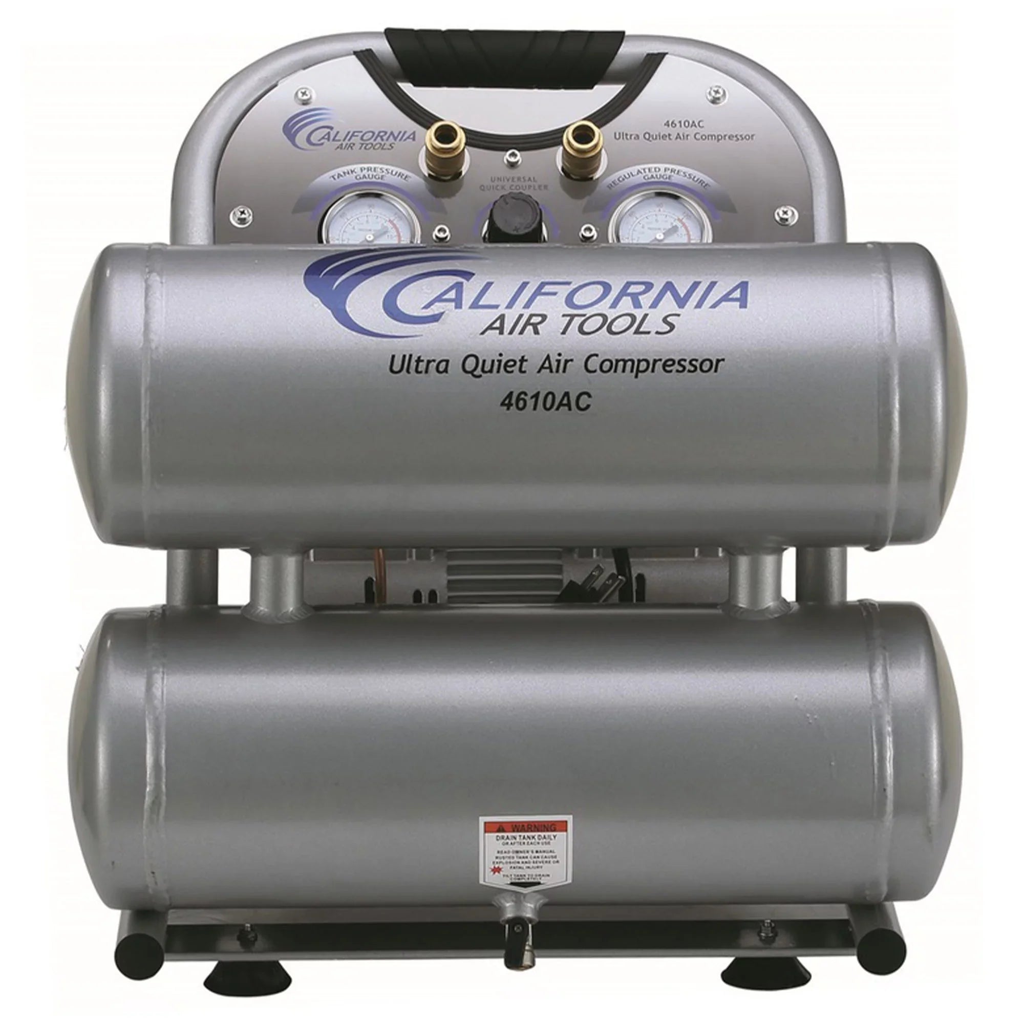 California Air Tools 4610AC Ultra Quiet Oil Free Powerful Air Compressor