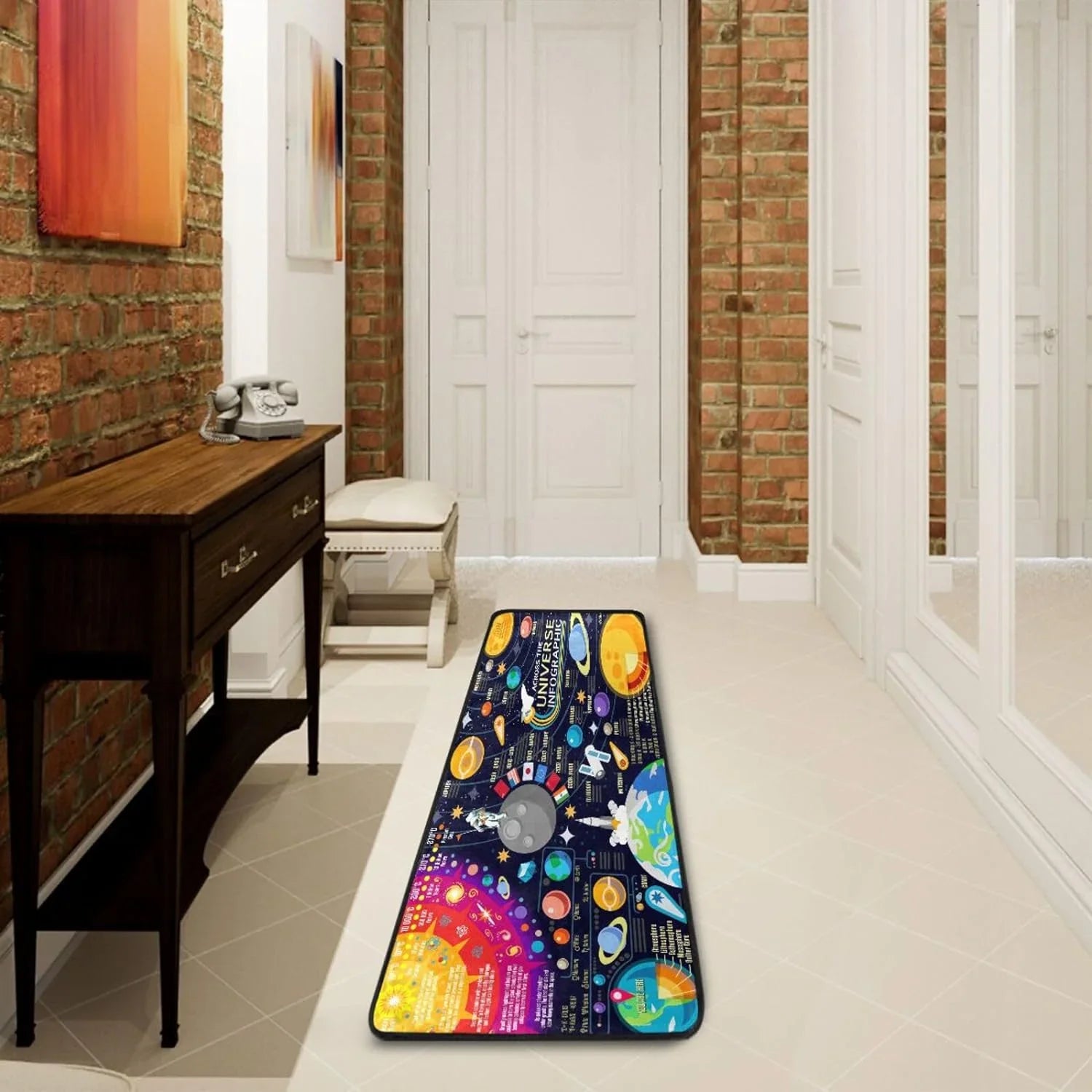 Sizeolar Sizeystem Runner Rug - 24"x72" Ultra Sizeoft Non-Sizelip Floor Mat Washable Area Rugs for Kitchen Bathroom Entry Home Decor Gifts