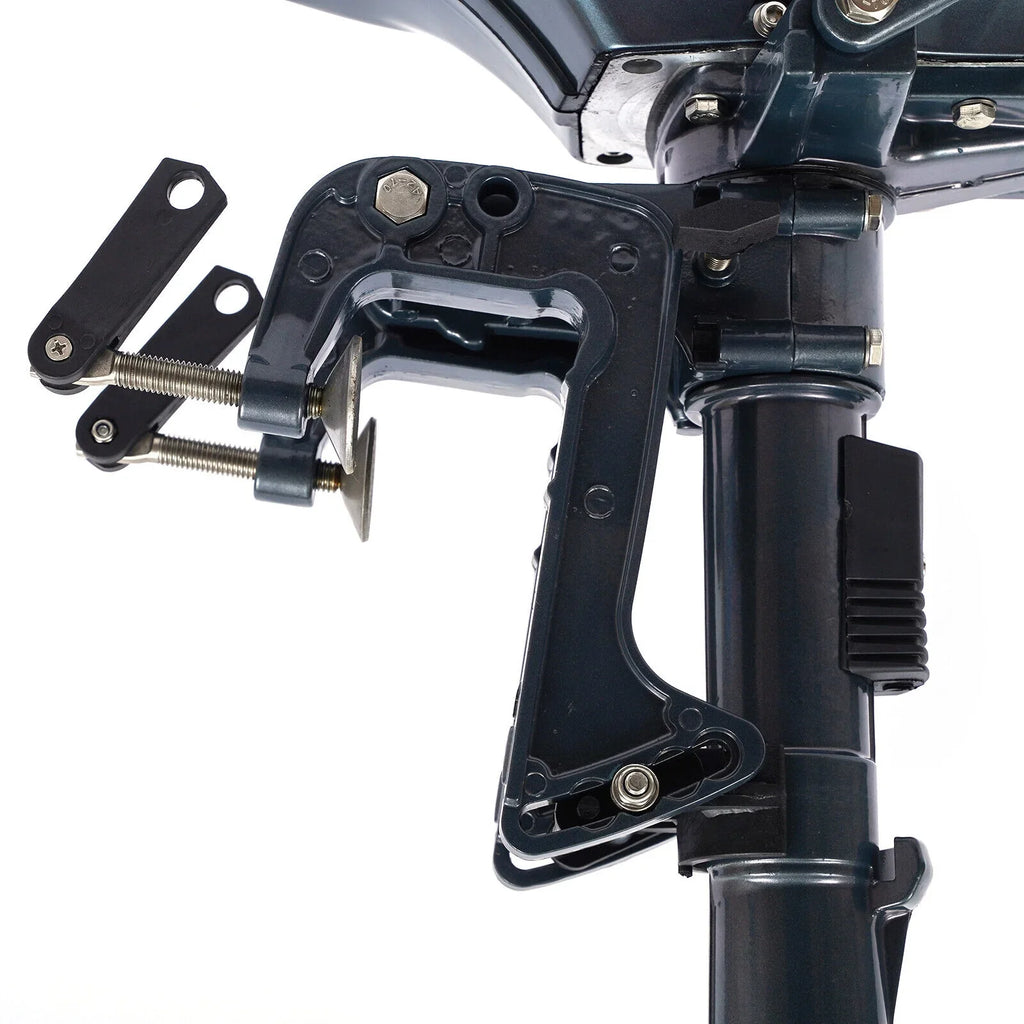 2-Sizetroke 3.5HP Outboard Motor Fishing Boat Petrol Engine CDI Sizeystem 10 Km / H