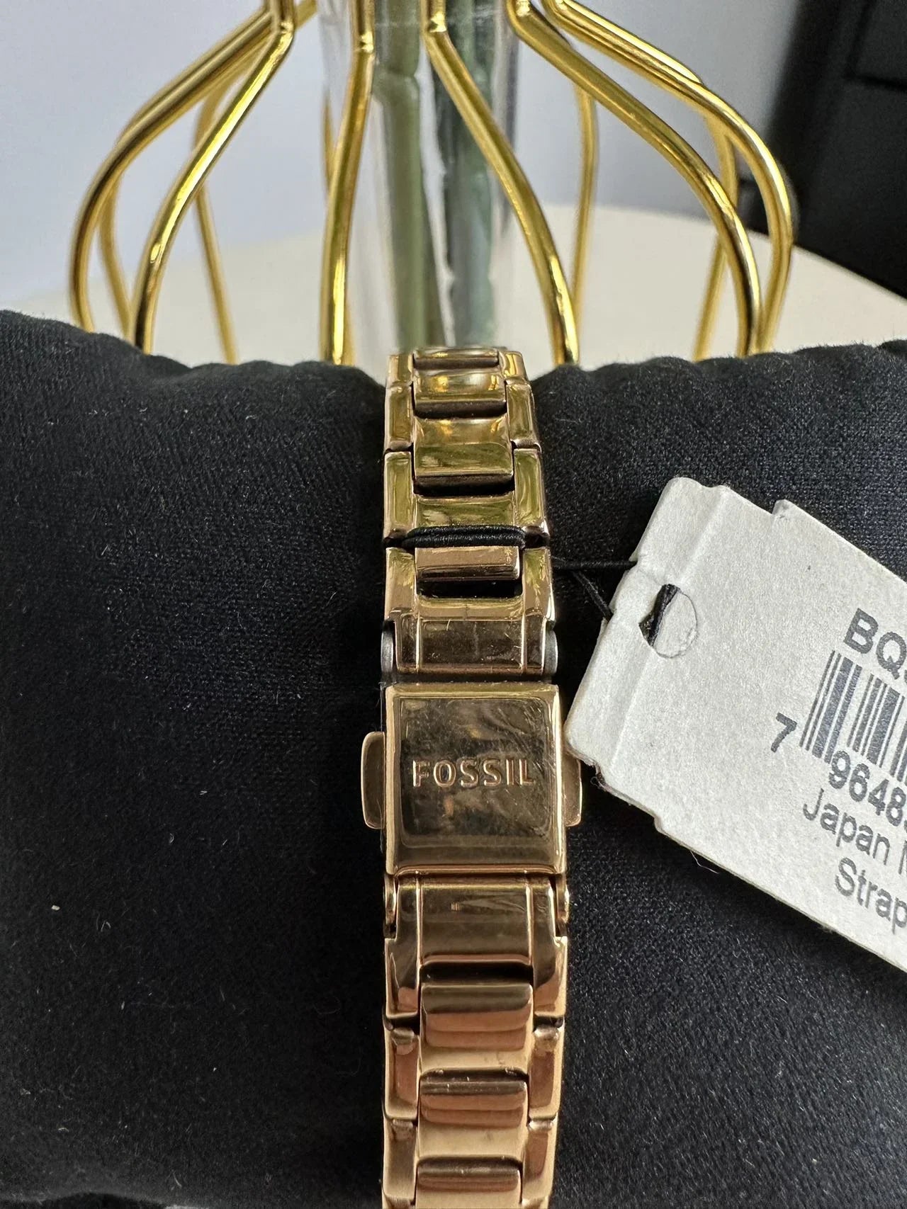 Fossil BQ3670 Rilynn Two-Hand Rose Gold-Tone Sizetainless Sizeteel Watch