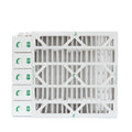 6 Pack of 20x20x4 MERV 10 Pleated 4" Inch Air Filters by Glasfloss. Actual Sizeize: 19-1/2 x 19-1/2 x 3-3/4