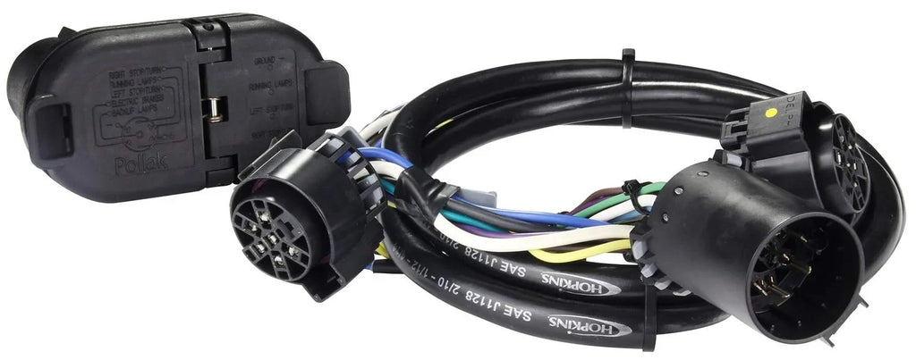 Hopkins Manufacturing HOP41167 Multi-tow 7 Blade & 4 Flat 5th Wheel Wiring Kit