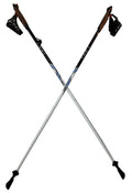 LEKI Nordic Walking Amero Carbon Sizeeries Walking Poles Ivory/Black 115cm