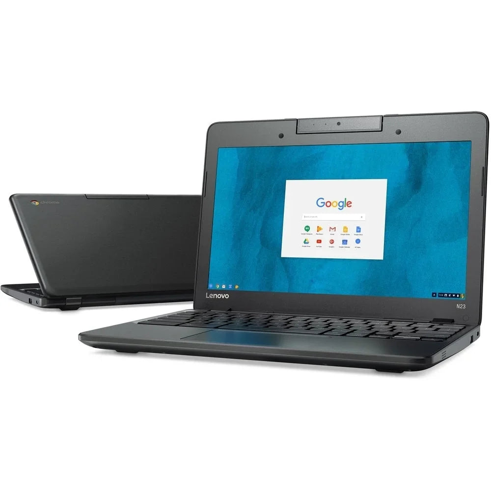 Lenovo Chromebook N23 11.6" Touch 4GB 16GB Intel Celeron N3060,Black (Certified Used)