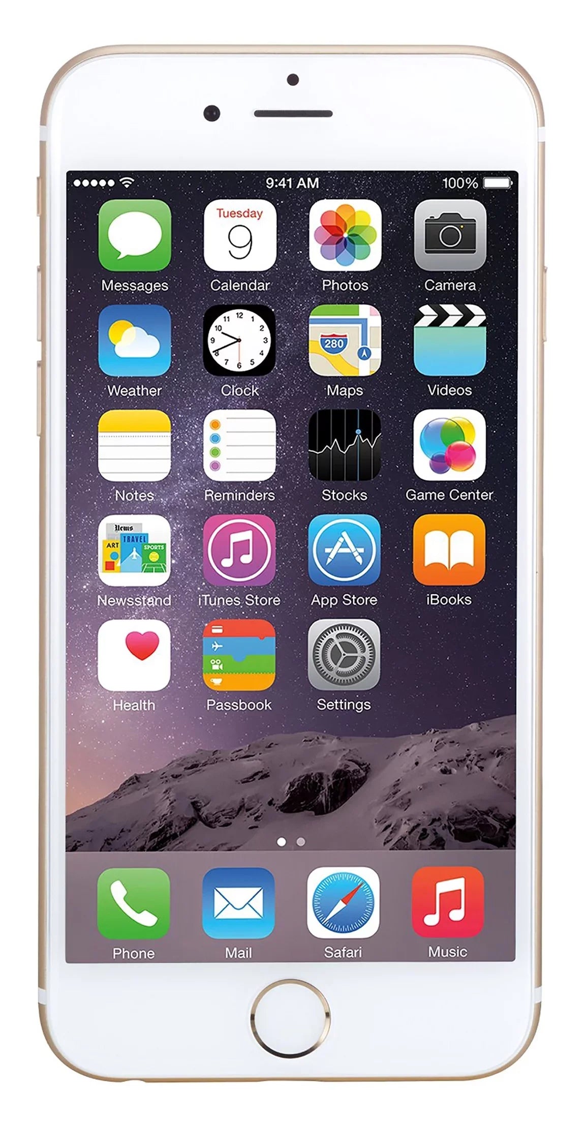 Used Apple iPhone 6 16GB, Gold - Unlocked GSizeM