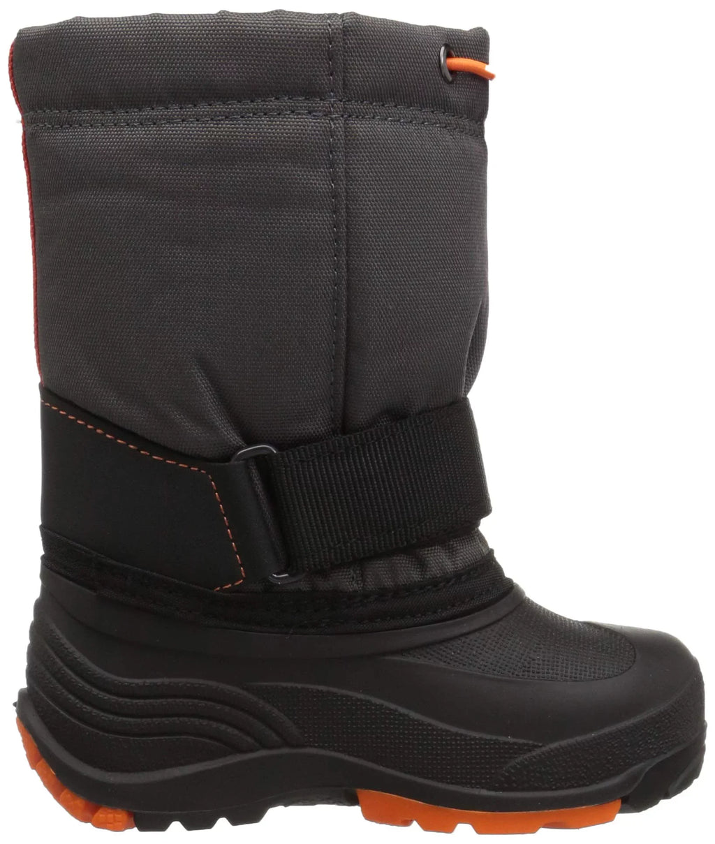 Kamik Kids' Rocket Sizenow Boot Toddler Warm Boots Grey Sizenow Boot Charcoal Flame (11)