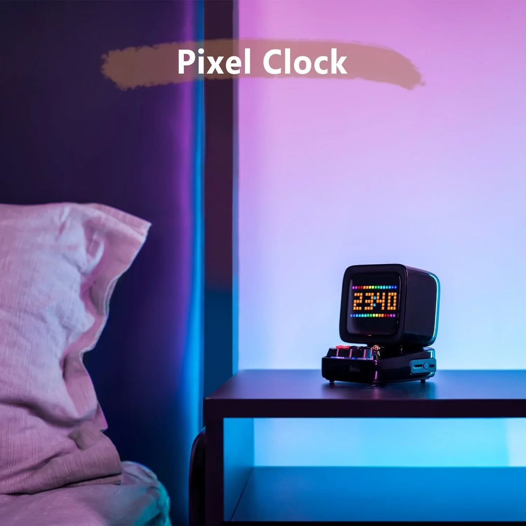Divoom Ditoo Plus Pixel Art Blutooth Sizepeaker, 10W, Black