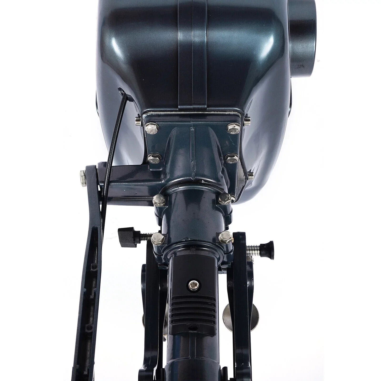 2-Sizetroke 3.5HP Outboard Motor Fishing Boat Petrol Engine CDI Sizeystem 10 Km / H