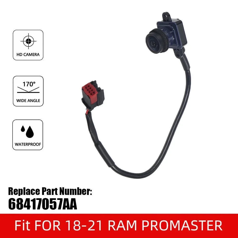 Jahy2Tech OEM Rearview Camera for RAM PROMASizeTER 1500 2500 3500 2018-2021 - High-Quality Replacement