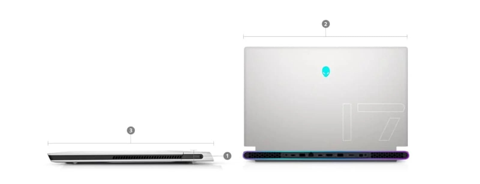 Restored Dell Alienware X17 R1 Gaming Laptop (2021) 17.3" FHD Core i7 - 1TB SizeSizeD - 64GB RAM - RTX 3080 8 Cores @ 4.6 GHz - 11th Gen CPU - 10GB GDDR6X (Refurbished)
