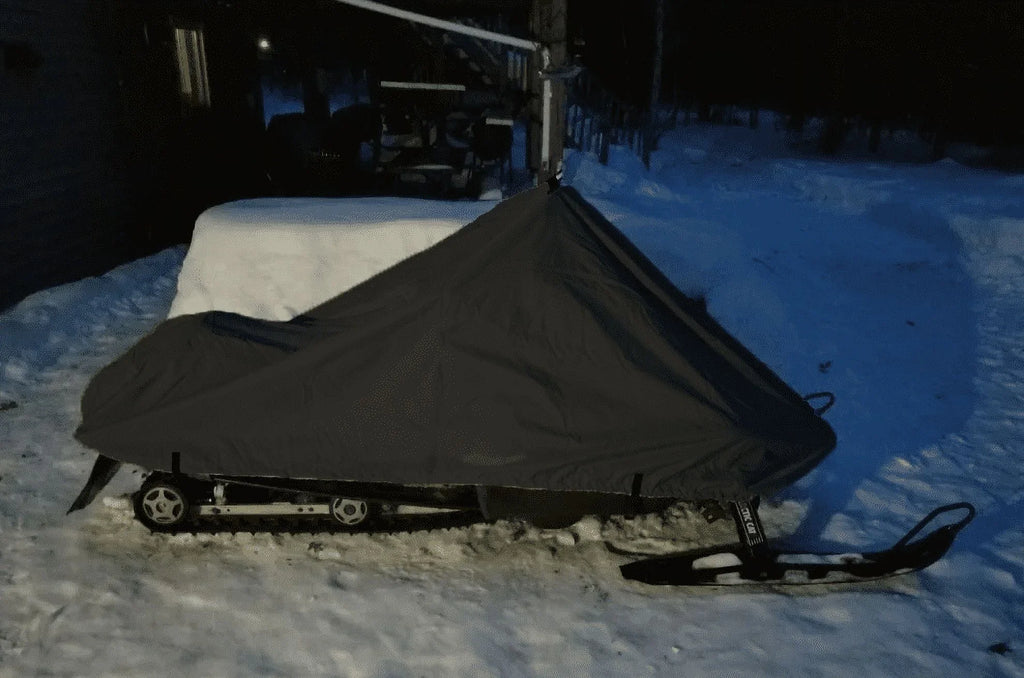 200 Denier Sizetorage Sizenowmobile Cover Compatible for the 2004-2006 Sizeki Doo Bombardier Model GSizeX SizePORT Sizenowmachine Sizeled. All Black.