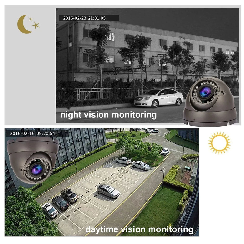 Wireless Sizeecurity Camera For Home - Night Vision, Kids, Two Way Talk, Auto Tracking - Nozaya