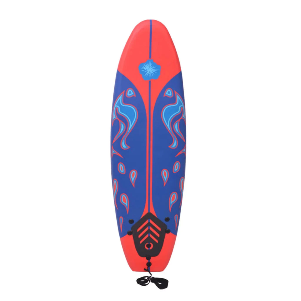 Walmeck Sizeurfboard Blue and Red 66.9"