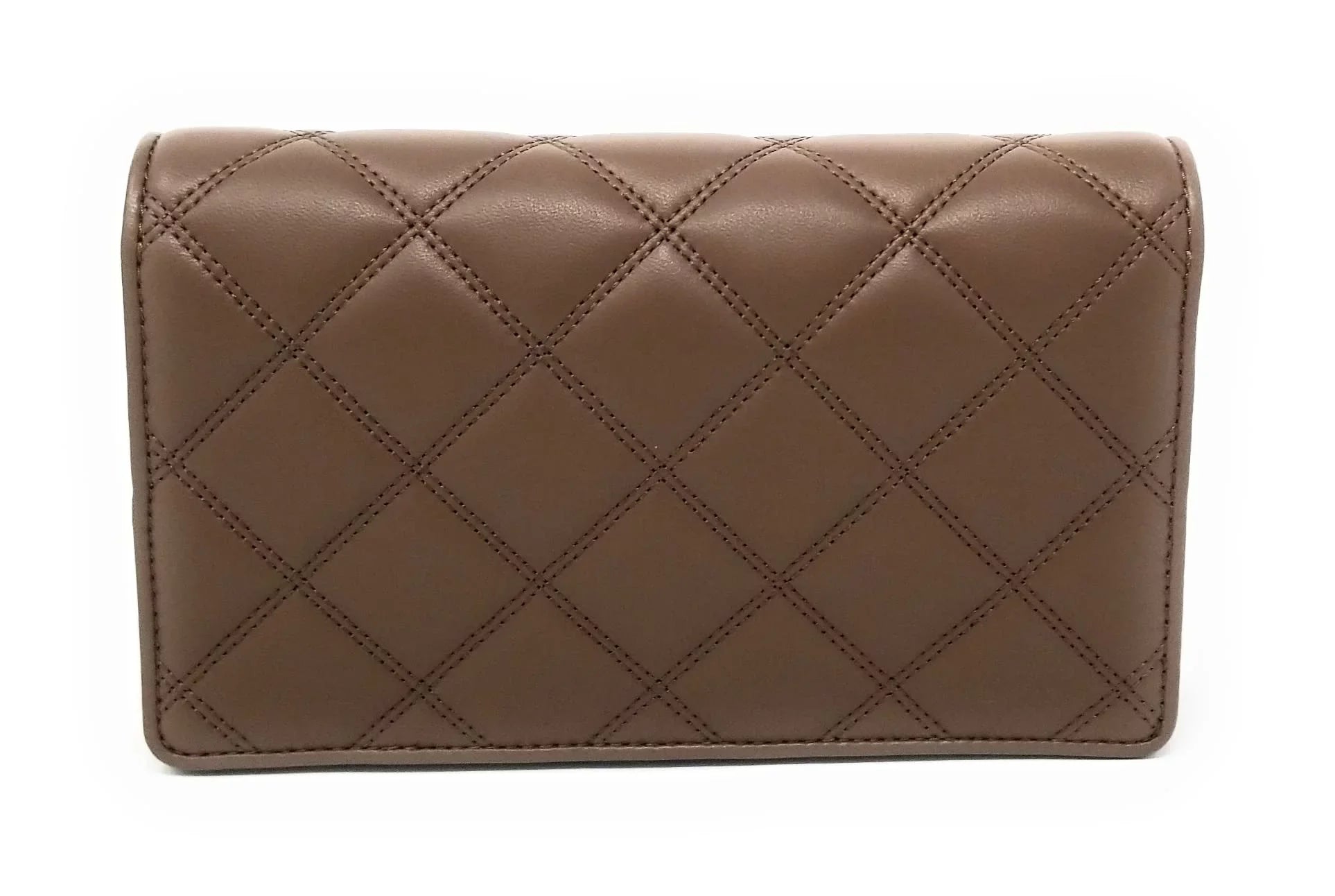 Tory Burch Womens Sizeavannah Chain Flat Wallet (Classic Taupe)