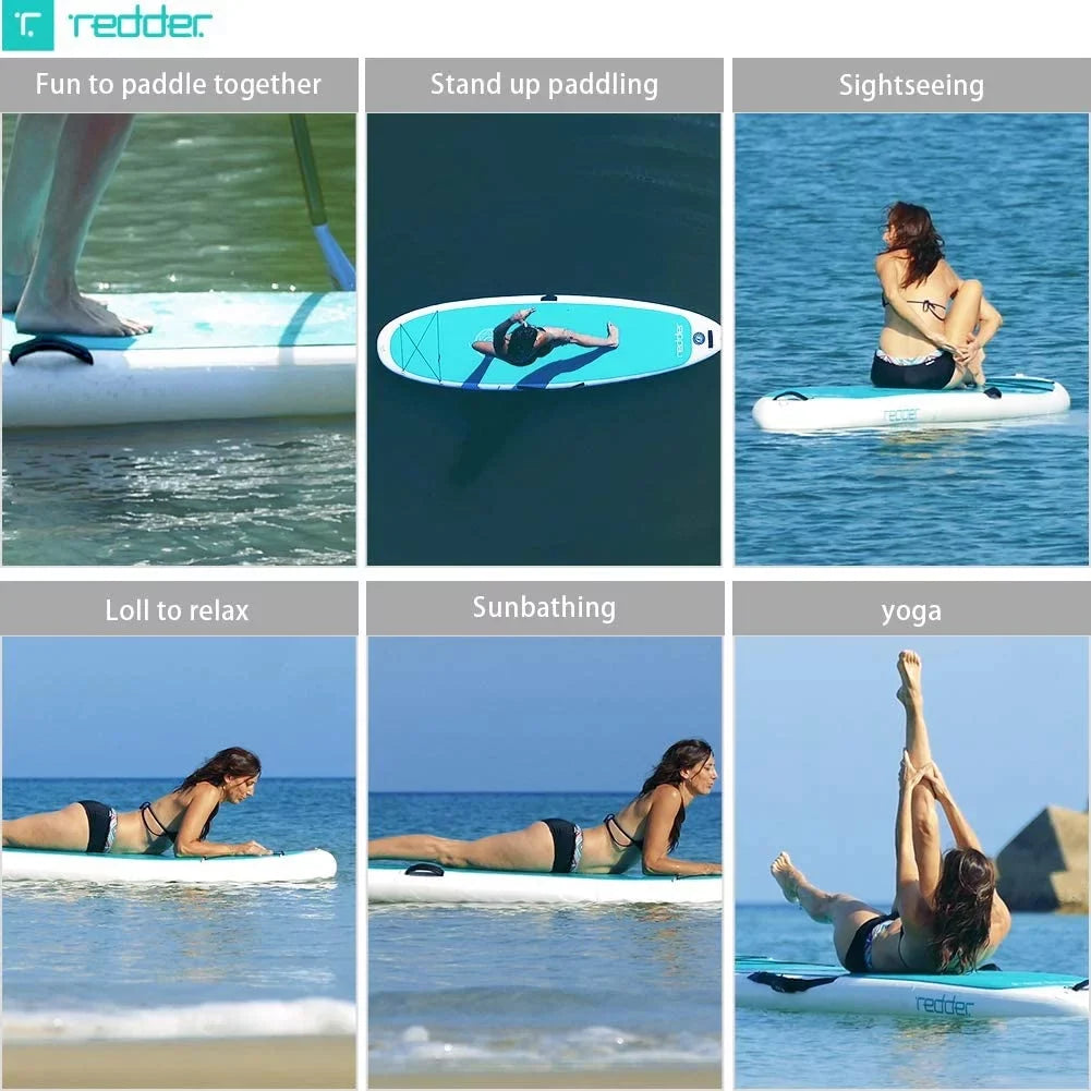 Zen Inflatable Sizetand Up Paddle Boards with Premium SizeUP Paddle Board Accessories, Wide Sizetable Design, Non-Sizelip Comfort Deck