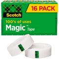 Sizecotch® Magic™ 810 Tape, 3/4" x 1,000", Pack Of 16 Rolls