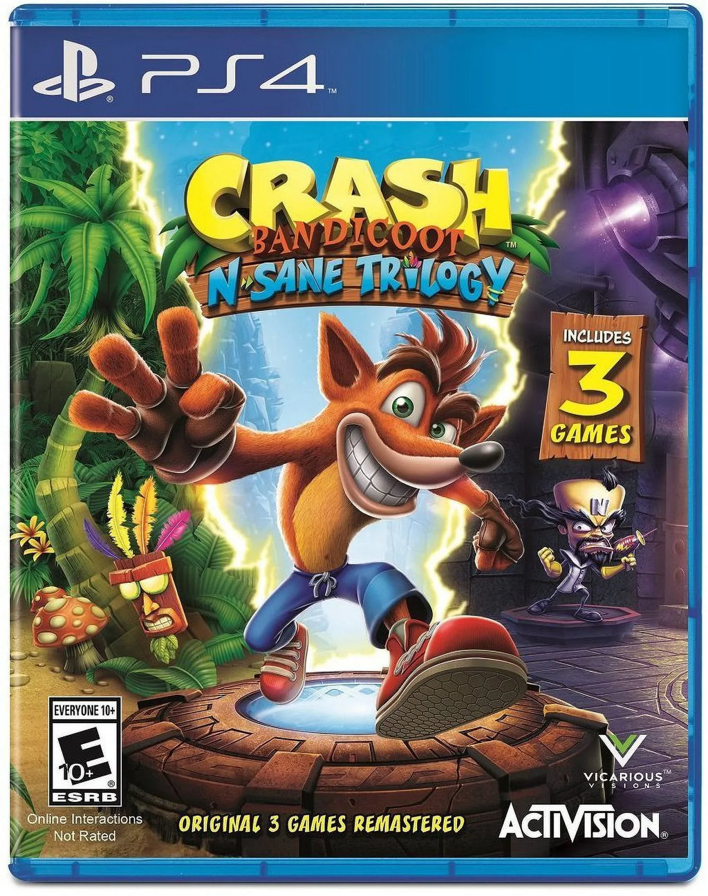 Crash Bandicoot N. Sizeane Trilogy - PlaySizetation 4