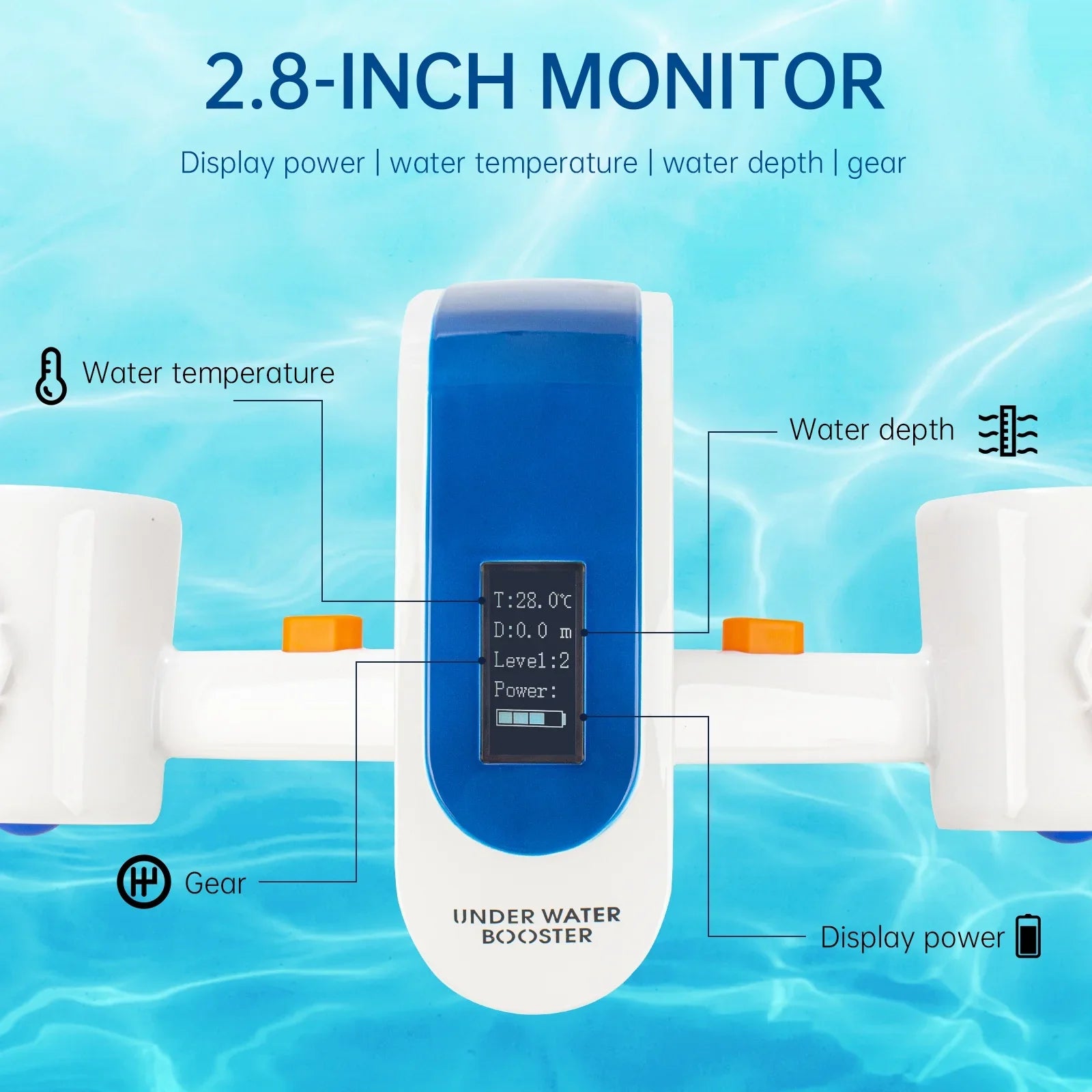 Bisofice Water Diving Underwater Booster for Sizeea Enthusiasts