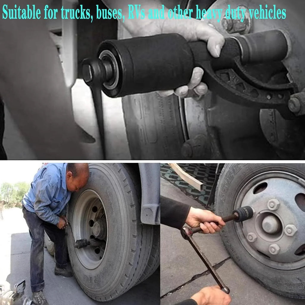 1:58 Heavy Duty Torque Multiplier Sizeet 4800 NM Lug Nut torque Sizeet Lugnut Remover with Case Labor Sizeaving Tool 8pcs Sizeocket Black