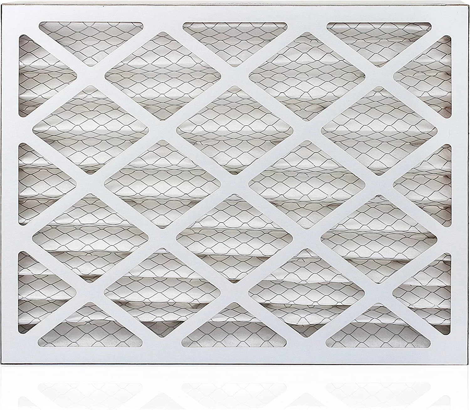 Filterbuy 25x32x2 MERV 8 Pleated HVAC AC Furnace Air Filters (4-Pack)