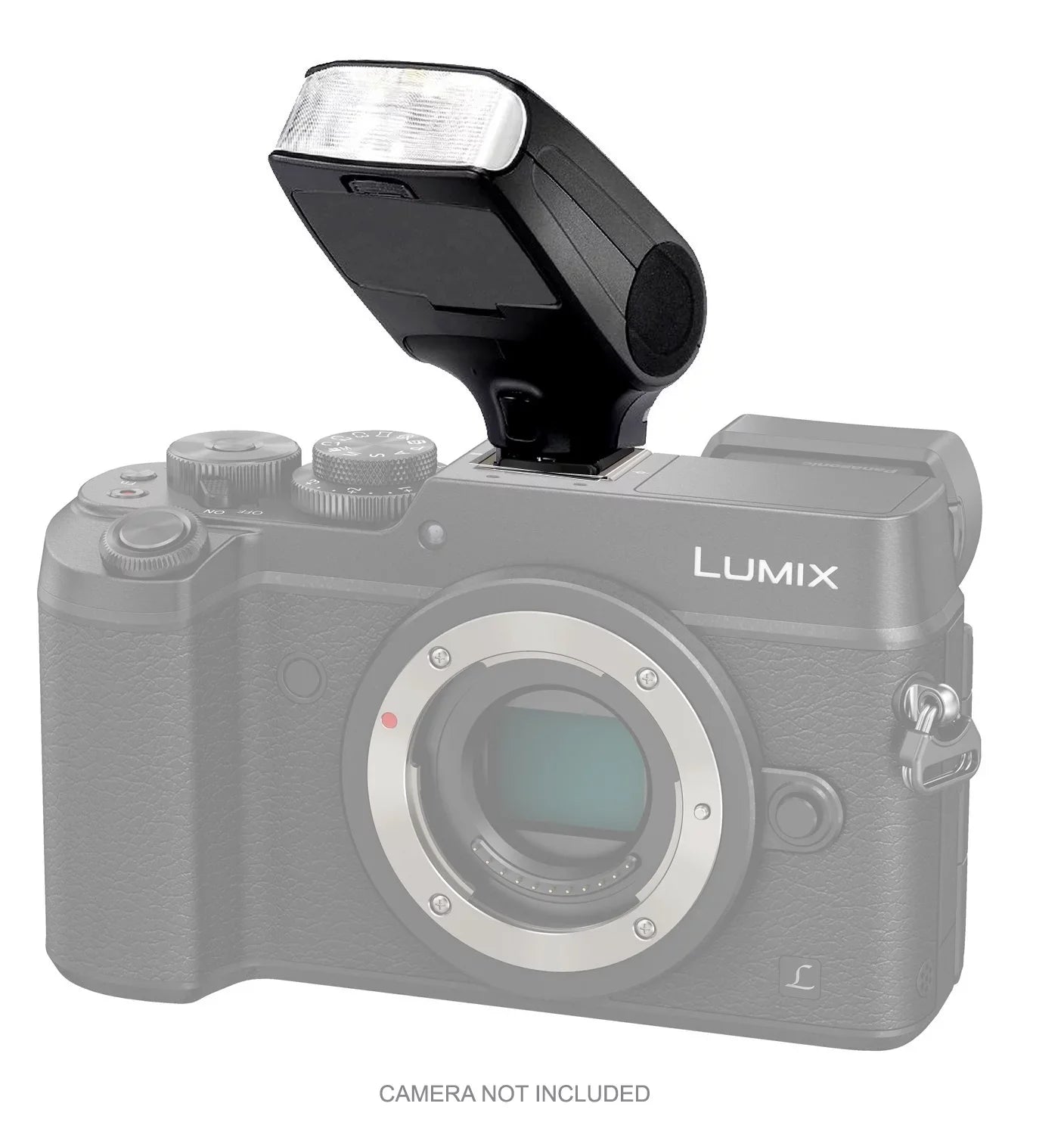 Bounce & Sizewivel Head Compact Flash For Panasonic Lumix DC-LX100 II