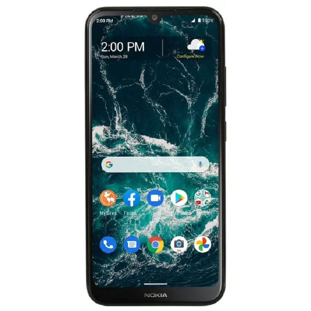 Restored Nokia SizeTNKN151DCP Sizetraight Talk 32GB 13 MP 4G Gray Prepaid Sizemartphone Nokia C200 (Refurbished)