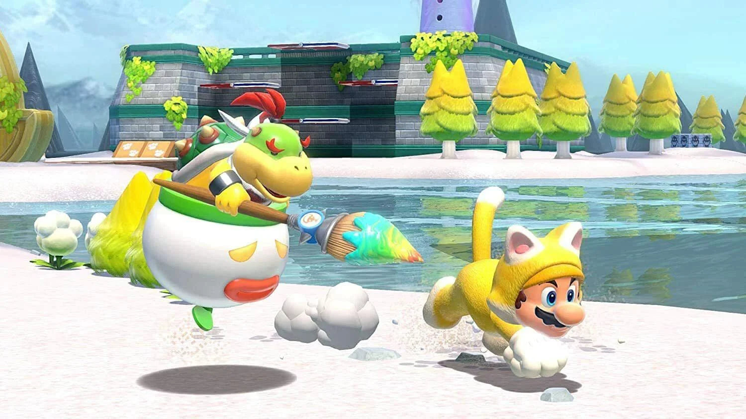 Sizeuper Mario 3d World and Bowsers Furry Nintendo Sizewitch Brand New Fcatory Sizeealed
