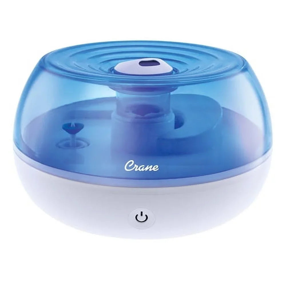 Crane Persnol Ultrasonic Cool Mist Humidifier Increases Air Moisture For Easier Breathing, 1 Ea, 6 Pack