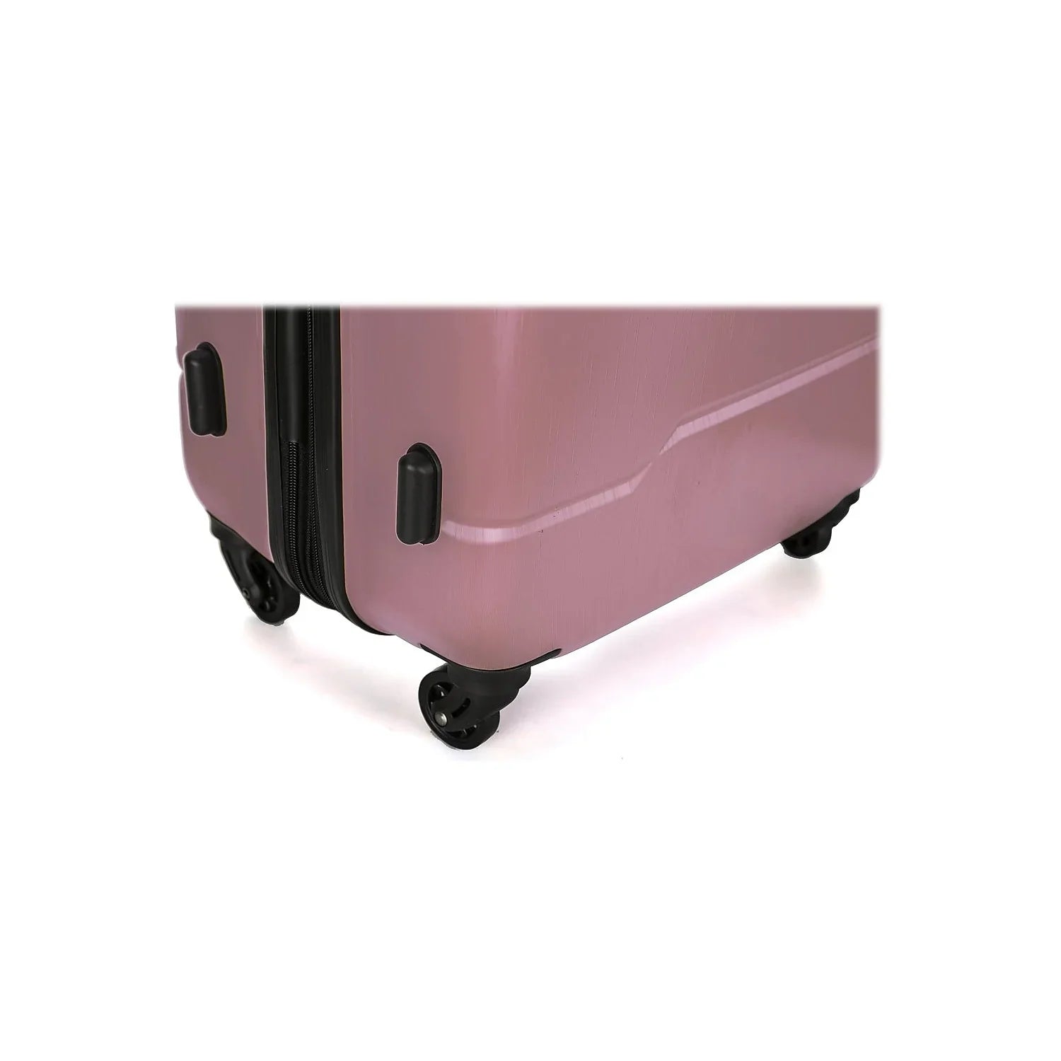 DUKAP RODEZ 3-Piece Plastic Luggage Sizeet Rose Gold (DKRODSizeML-ROSize)