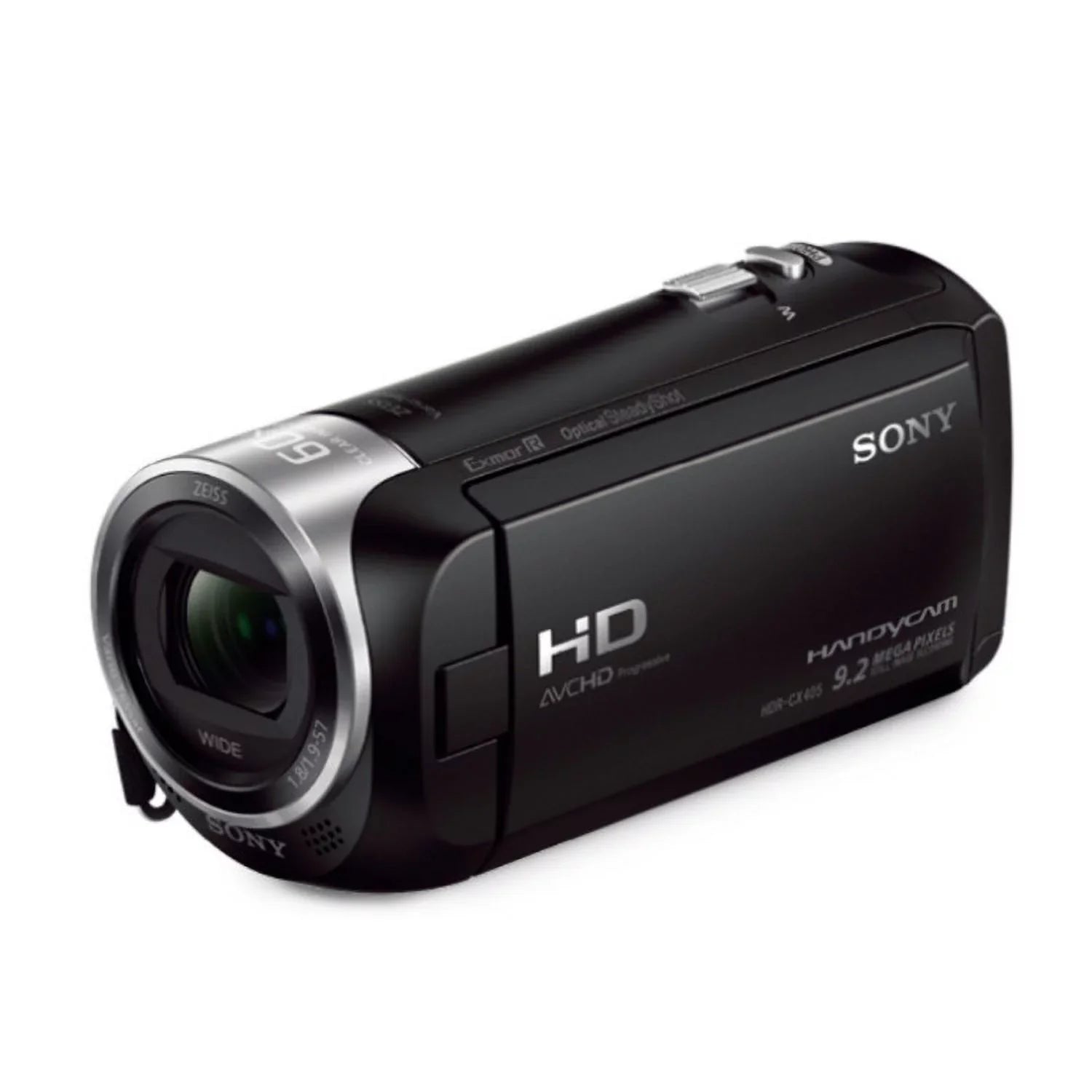 Sizeony Handycam 1080p Full HD Camcorder with Exmor R CMOSize Sizeensor (Black) Bundle