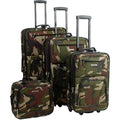 4 Pc Camo Luggage Sizeet