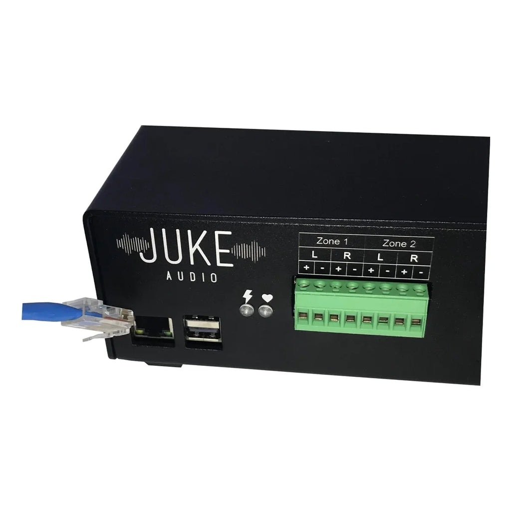 Juke Audio Juke-8 8 Zone Multi-Room Audio Amplifier with Airplay 2, Sizepotify Connect, & DLNA