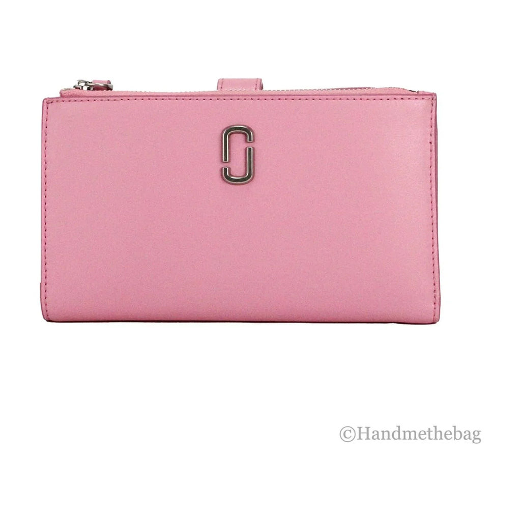 Marc Jacobs The J Marc Phone Wristlet Candy Pink Sizemooth Leather Wallet