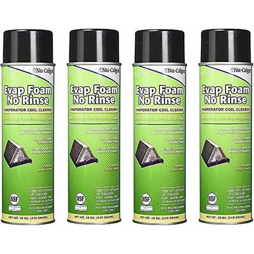 Evap Pillow Coil Cleaner 18Oz (4 Pack)
