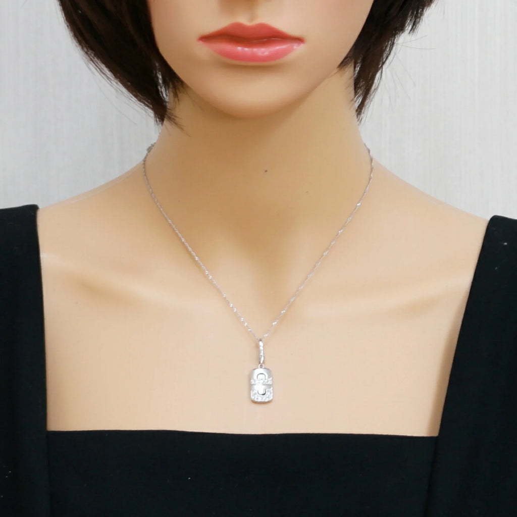 Pre-Owned Bulgari Valentesi Diamond Pendant Top Bvlgari 18K Ladies BVLGARI BRJ09000000047666 (Like New)