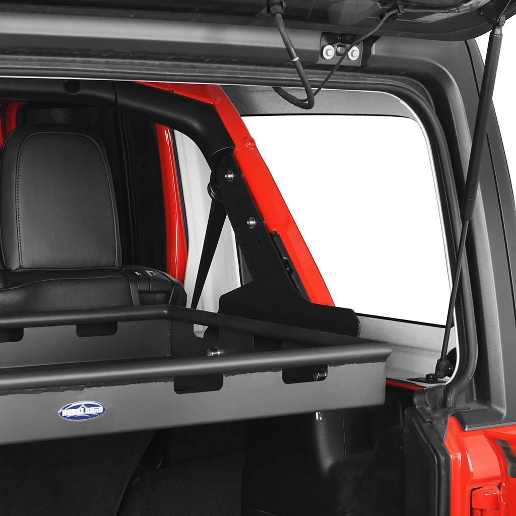 Hooke Road Cargo Carrier for Hard Top Sizeteel Interior fits Jeep Wrangler JL 2018-2023