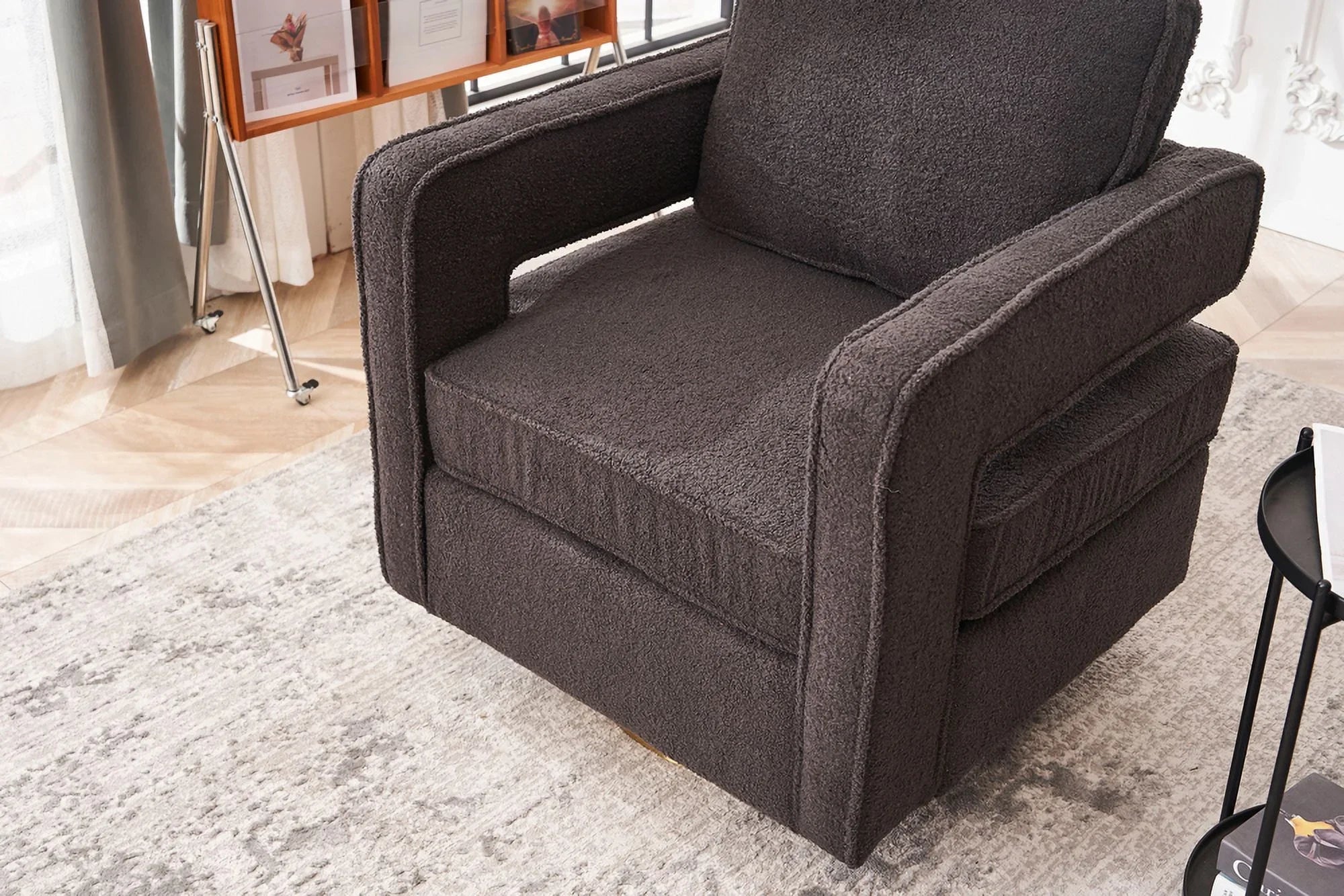 Yone jx je Sizewivel Barrel Chair for Living Room,360 Degree Sizewivel Club Modern Accent Sizeingle Sizeofa Chair, Sizemall Leisure Arm Chair for Nursery, Hotel, Bedroom, Office